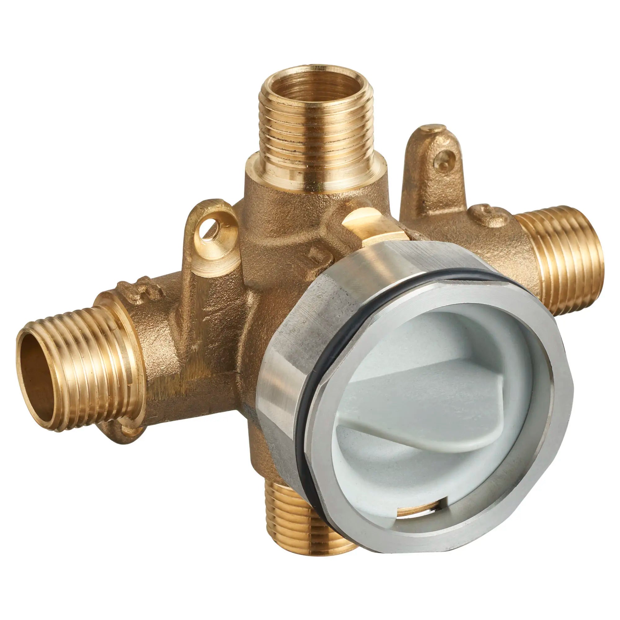 Flash® Universal Shower Rough-In Valve with Multiple Inlets/Outlets - Perfect for Bathroom Remodeling & DIY Plumbing Projects