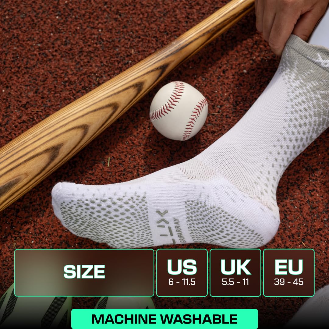 LUX Sports ProCleat Performance Grip Socks with GripArray™ - High-Performance Athletic Socks for Men & Women - Ideal for Soccer, Football, and Training