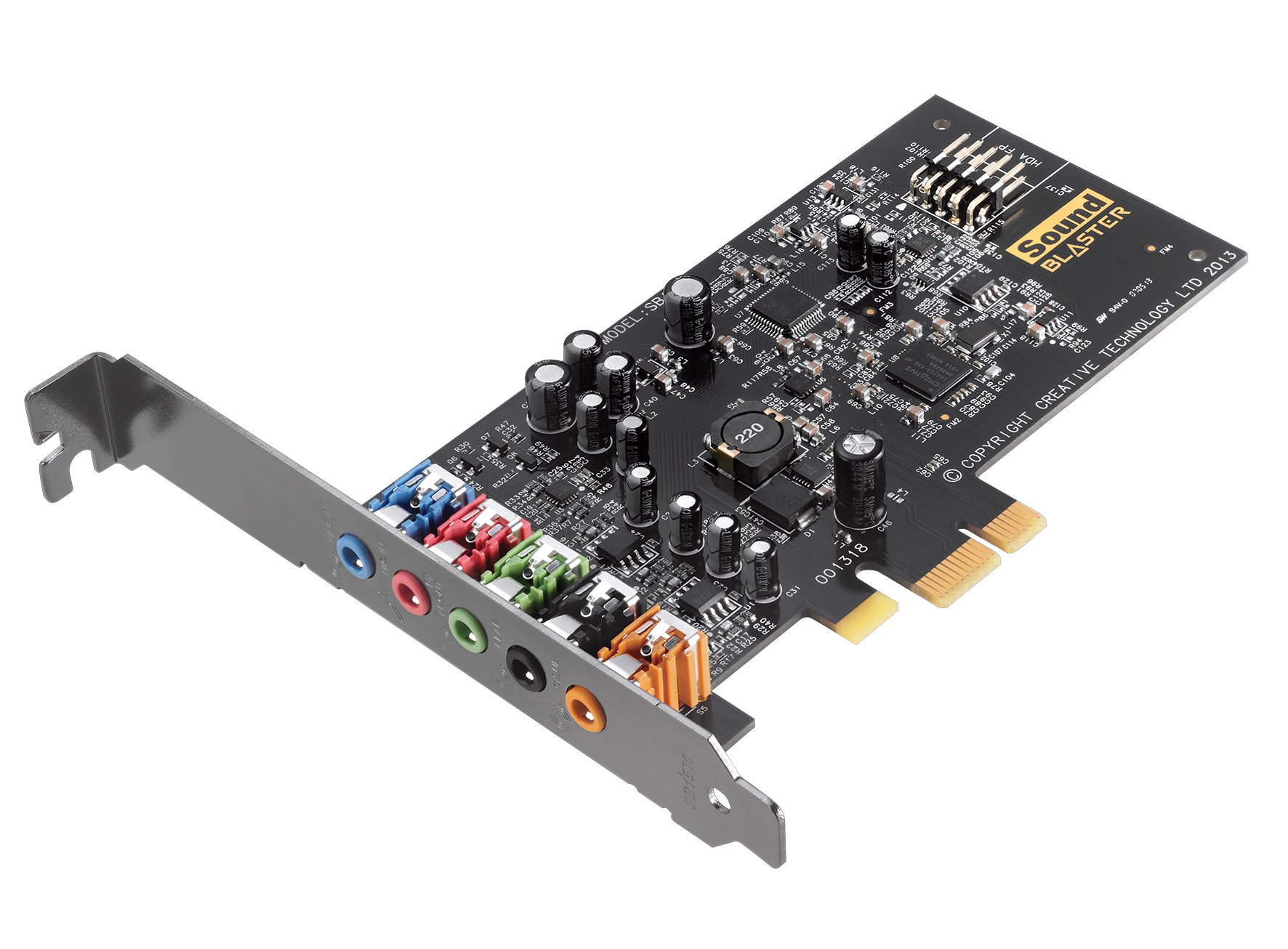 Creative Sound Blaster Audigy Fx PCI-e Sound Card - High Resolution Audio for Gaming, Music & Streaming | SB-AGY-FX | Perfect for PC Gamers, Audiophiles & Content Creators
