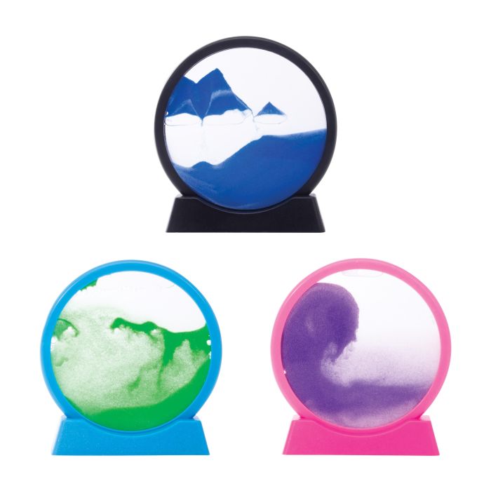 Discovery Zone Mesmerising Sand Art Kit - Creative Sensory Play for Kids & Stress Relief for Adults - Perfect for Home, Classroom & Therapy Use