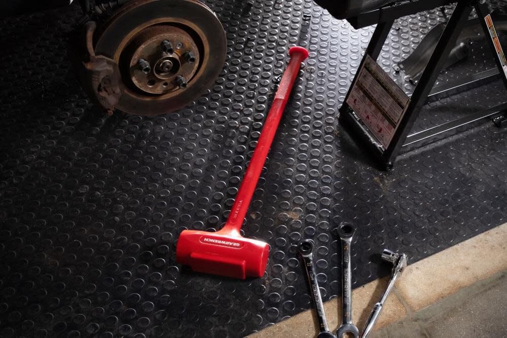 GEARWRENCH 6-1/2 lb One-Piece Sledge Head Dead Blow Hammer - 69-554G - Ideal for Automotive Repair, Construction & Metalworking