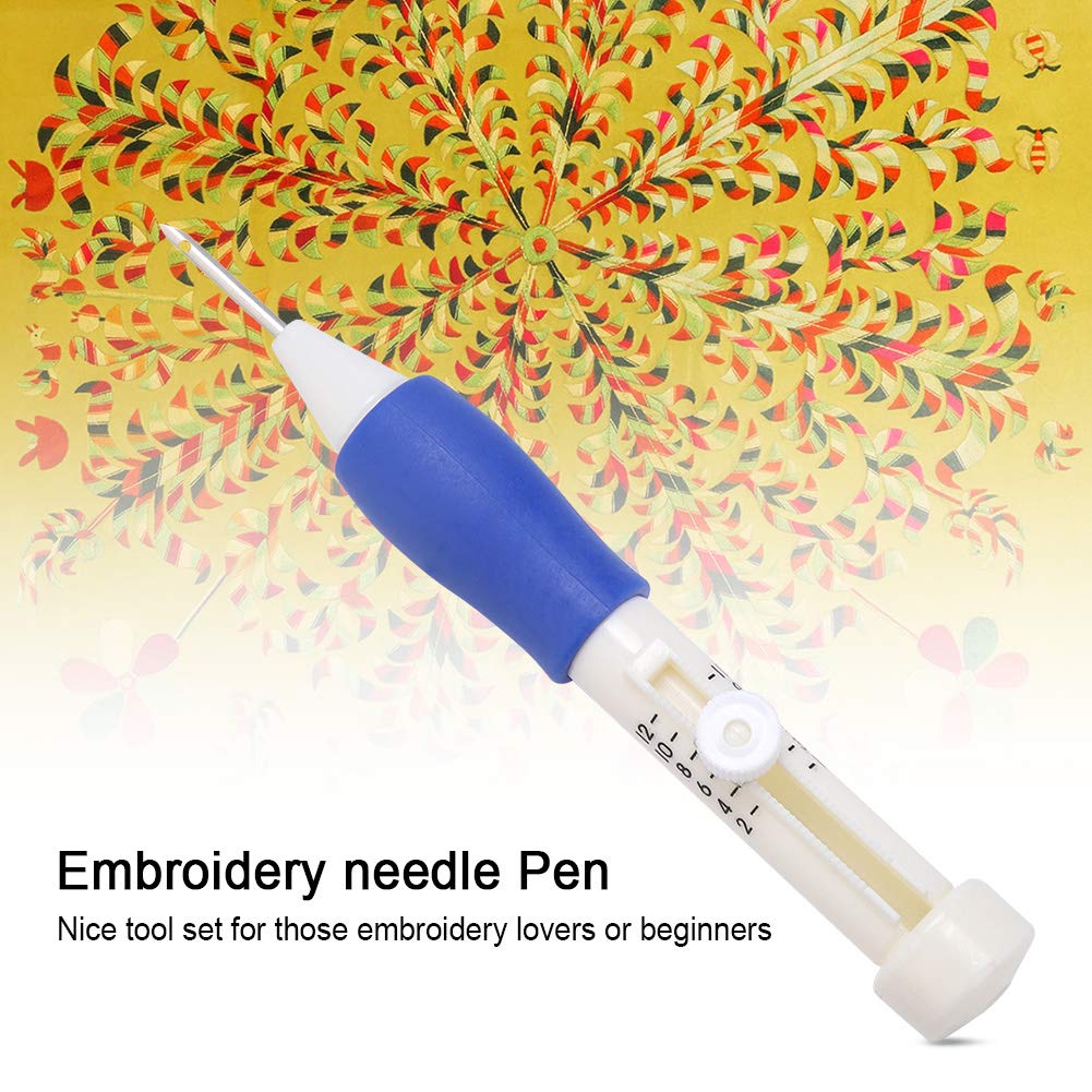 Pilipane Adjustable Punch Needle Kit for Embroidery - DIY Craft Tool for Stitching, Applique & Fabric Embellishment | Perfect for Beginners, Home Decor & Handmade Gift Projects
