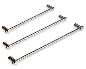 Cool-Line Satin Stainless Steel 22 Inch Towel Bar - Bathroom & Kitchen Hanging Towel Rack for Modern Home Decor