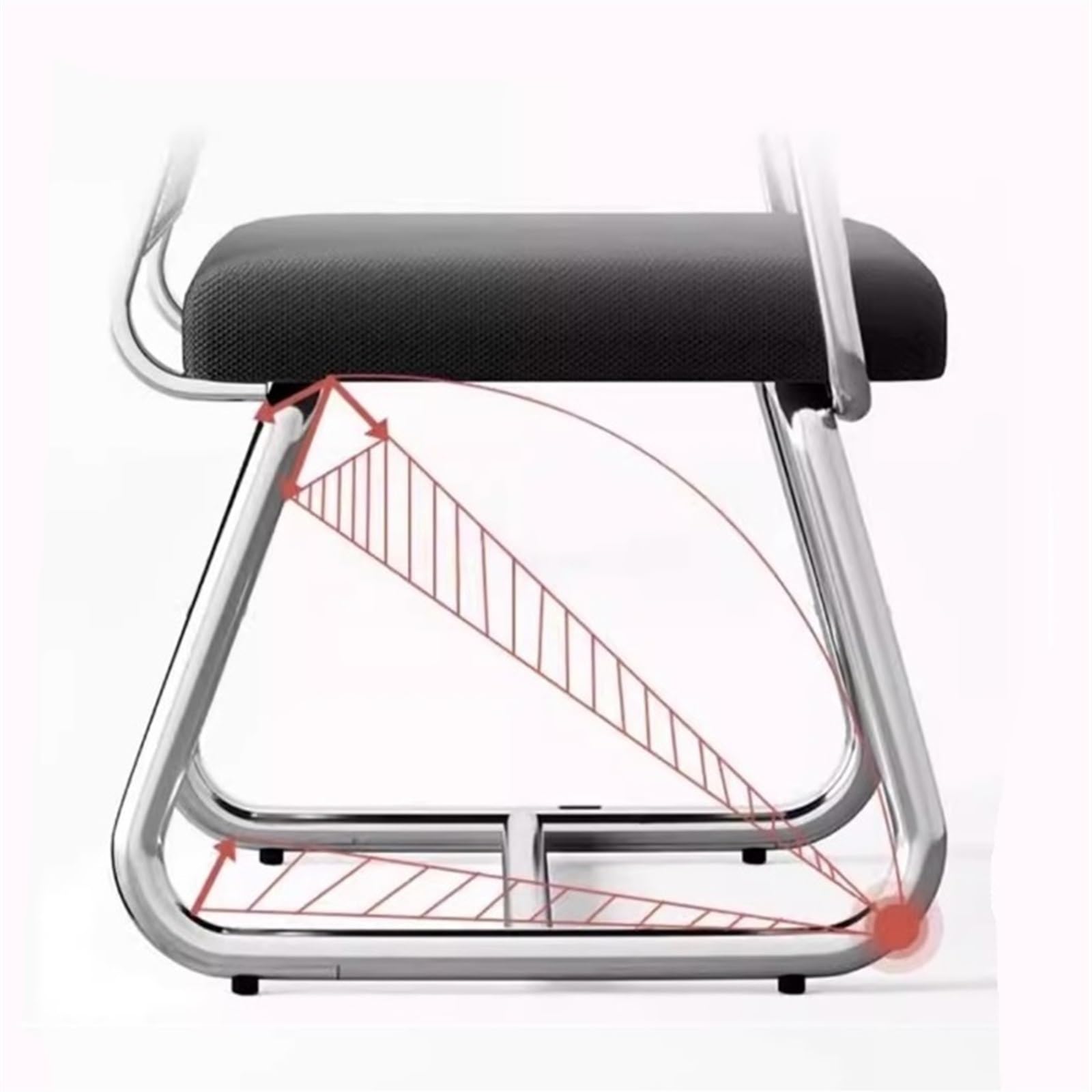 Ergonomic Office Chair with High Back & Breathable Mesh - Adjustable Height, Lumbar Support & Armrests - Perfect for Home Office, Gaming & Workspace Comfort