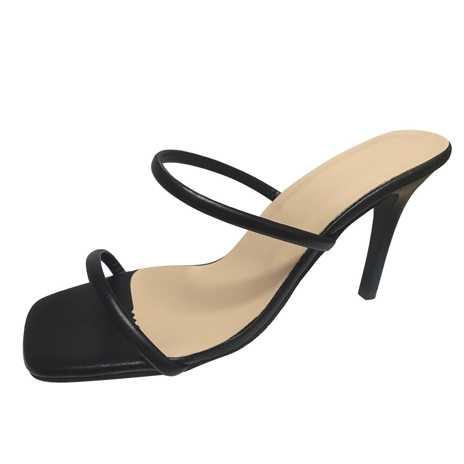 Breathable Women's Fashion Sandals with High Toe & Directional Heel - Comfortable Walking Shoes for Summer | Perfect for Beach, Travel & Casual Outings