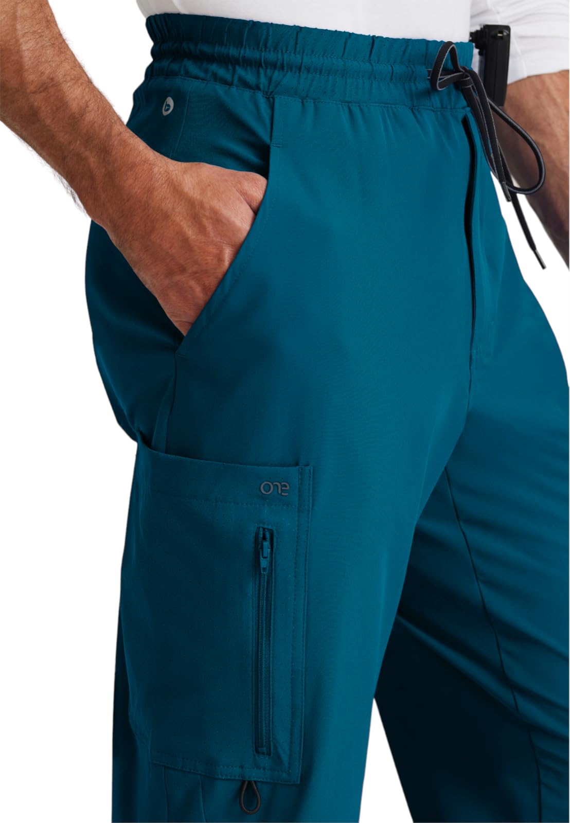 BARCO One Vortex Scrub Jogger Pants for Men - Eco-Friendly Stretch Fabric, Wrinkle-Resistant, Comfort Fit Elastic Waist | Perfect for Medical Professionals, Nurses & Healthcare Workers