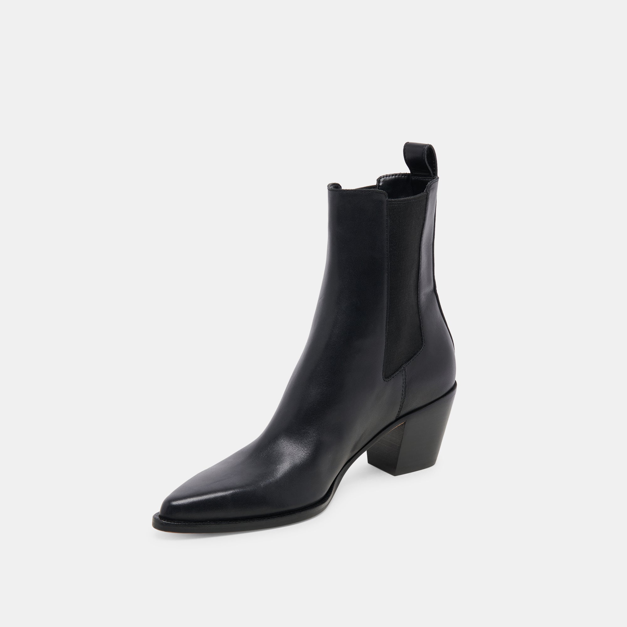 SHADIE H2O Waterproof Leather Booties for Women - Black Ankle Boots | Slip Resistant, Comfortable for Rain, Snow & Outdoor Activities