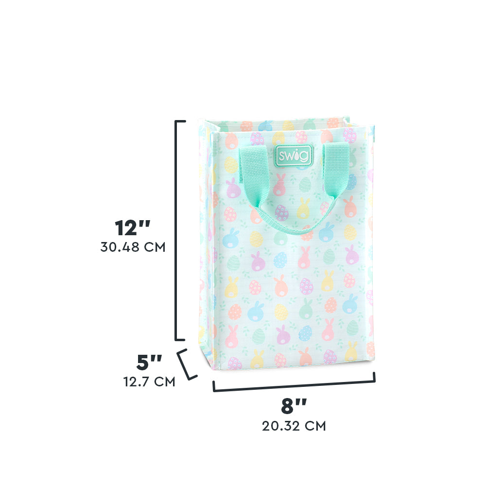 Easter Egg Hunt Reusable Tote Bag - Large Eco-Friendly Shopping Bag for Groceries, Beach, Picnics & Easter Celebrations