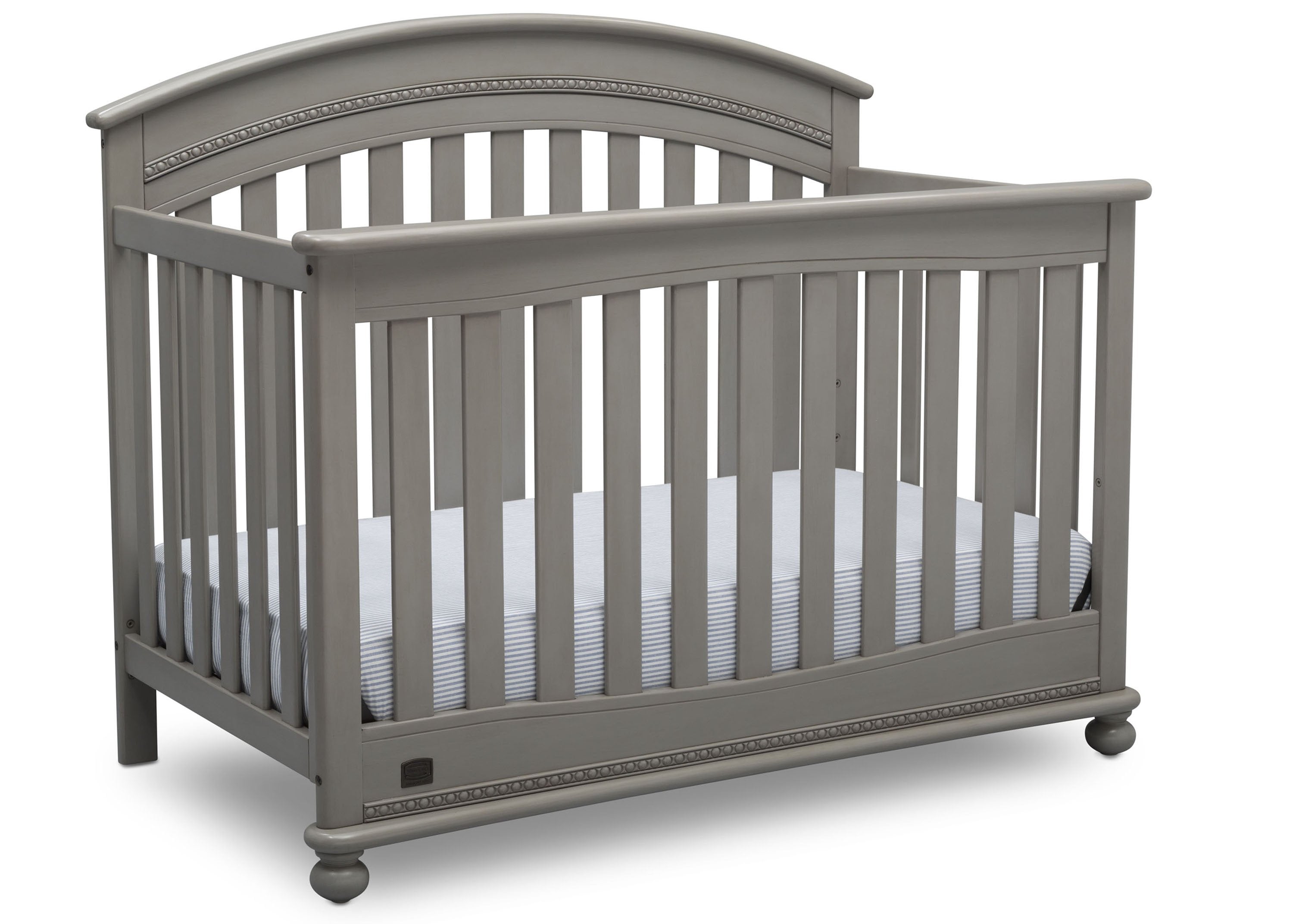 Aden 4-in-1 Convertible Baby Crib - Toddler Bed, Daybed & Full-Size Bed - Safe & Stylish Nursery Furniture for Newborns to Teens - Perfect for Bedrooms, Daycare & Guest Rooms
