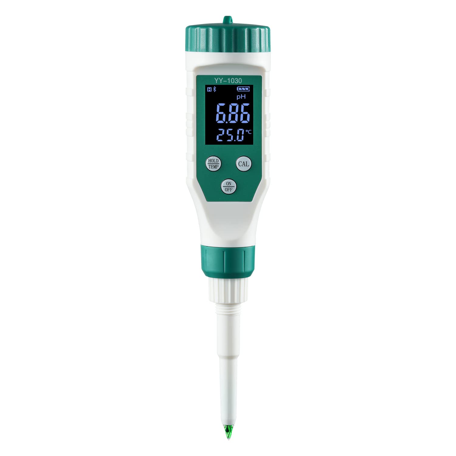 High Accuracy Digital pH Meter for Food - 0.01 Resolution pH Tester with Probe for Sourdough, Bread, Canning, Meat, Cheese & Water | Perfect for Home Brewing, Baking & Food Safety Testing