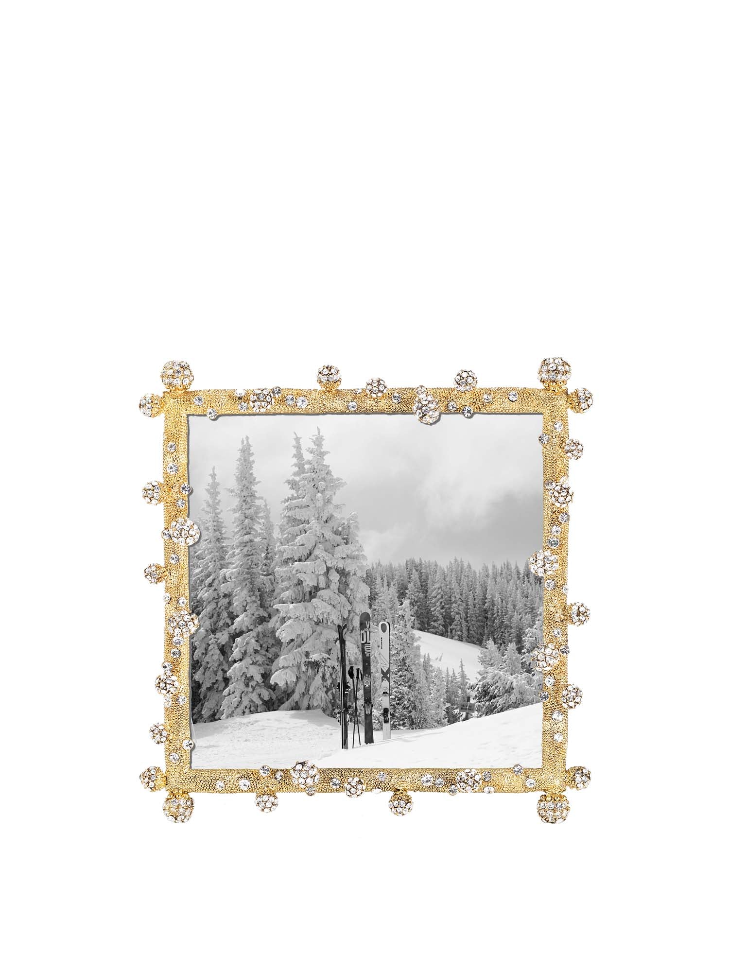 Odyssey Gold Frame 5X5 - Premium Photo Frame for Wall Display, Home Decor, and Office Art - Perfect for Family Photos, Wedding Pictures, and Artwork Display