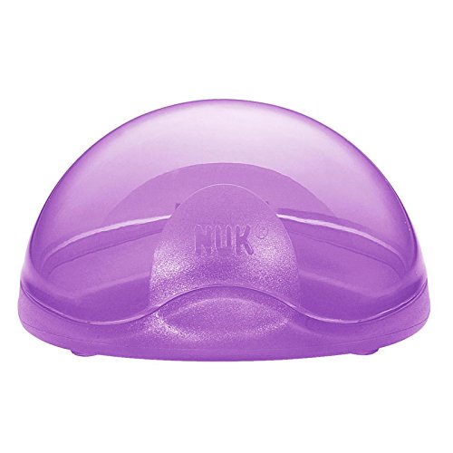 NUK Pacifier Travel Case - Baby Soother Holder with Clip for On-the-Go | Perfect for Strollers, Diaper Bags & Car Seats