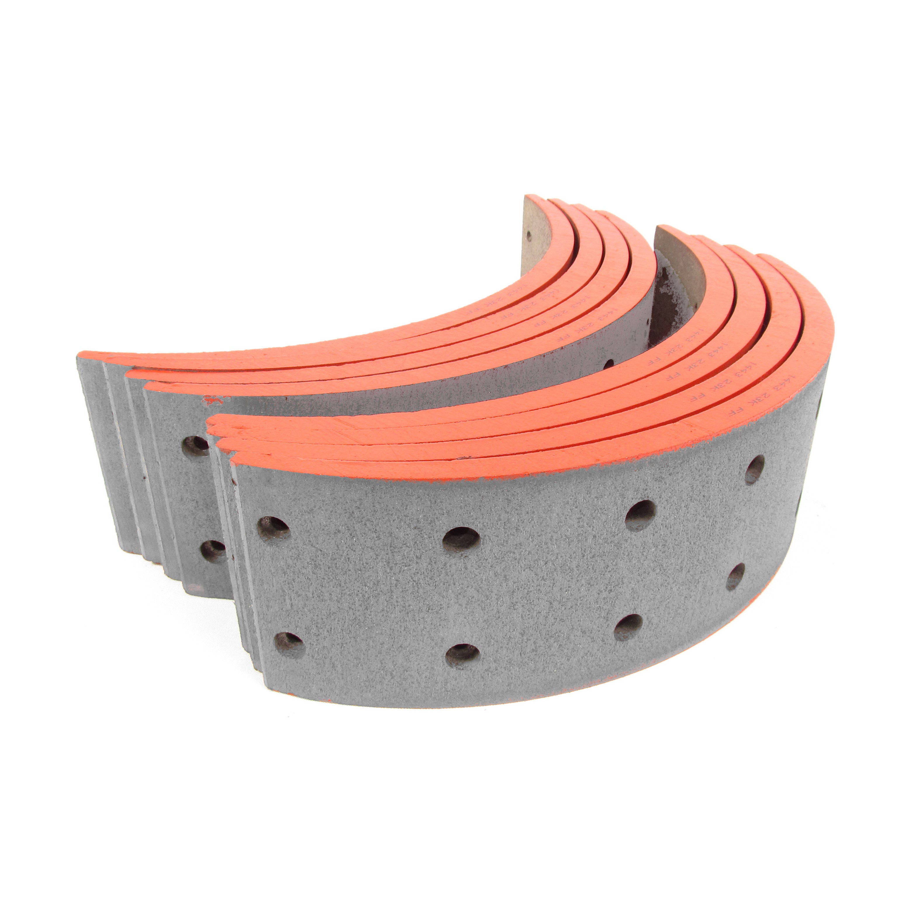 Fortpro 1443 Brake Lining Set - 15” x 4” Heavy Duty Brake Pads for 23K GAWR | F224956 | Ideal for Commercial Trucks & Trailers