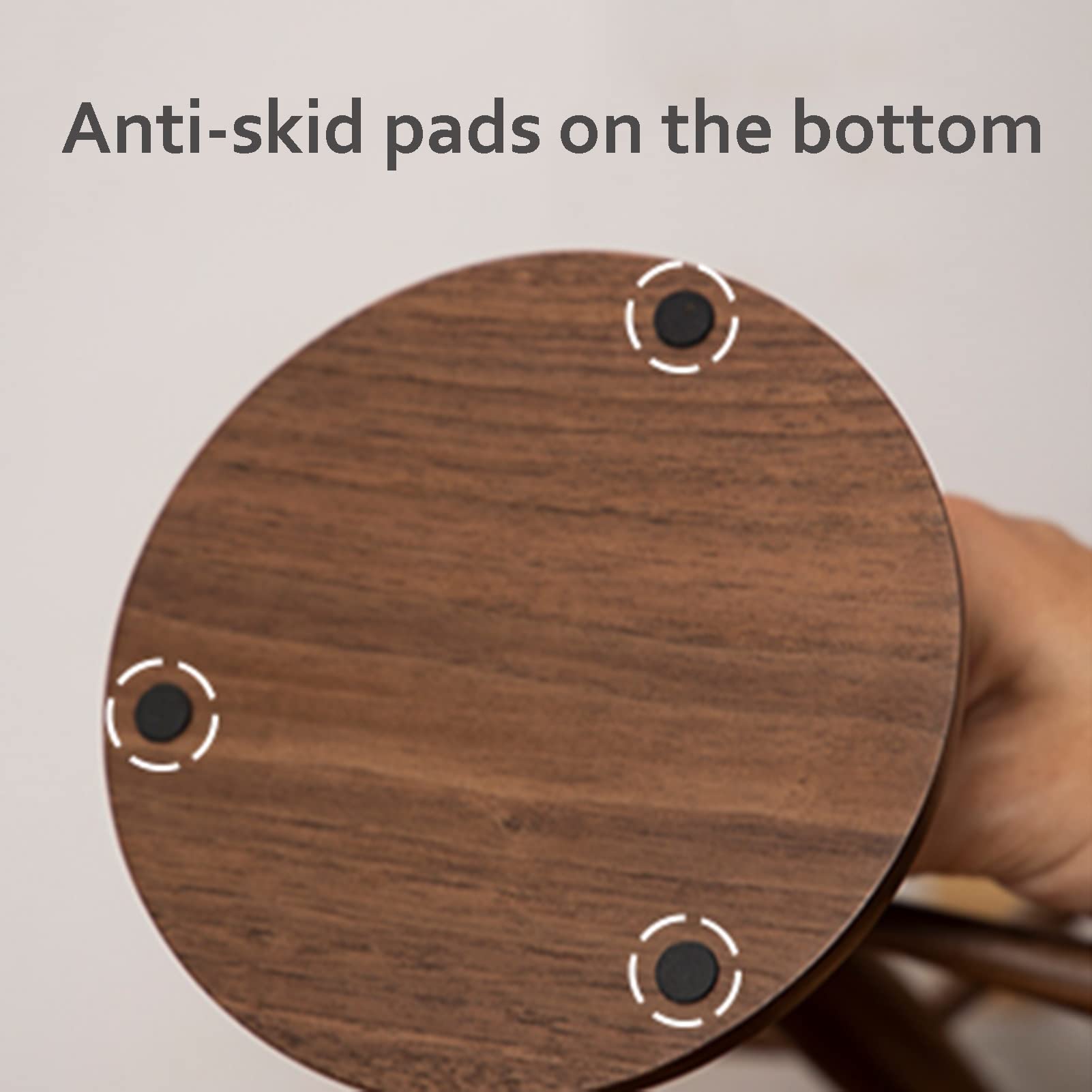 Wooden Coffee Mug Tree Holder with 6 Hooks - Countertop Tea Cup Organizer for Kitchen, Cafe & Bar - Rustic Brown Display Stand for Mugs, Cups & Kitchen Utensils - Perfect for Home, Office or Restaurant Use