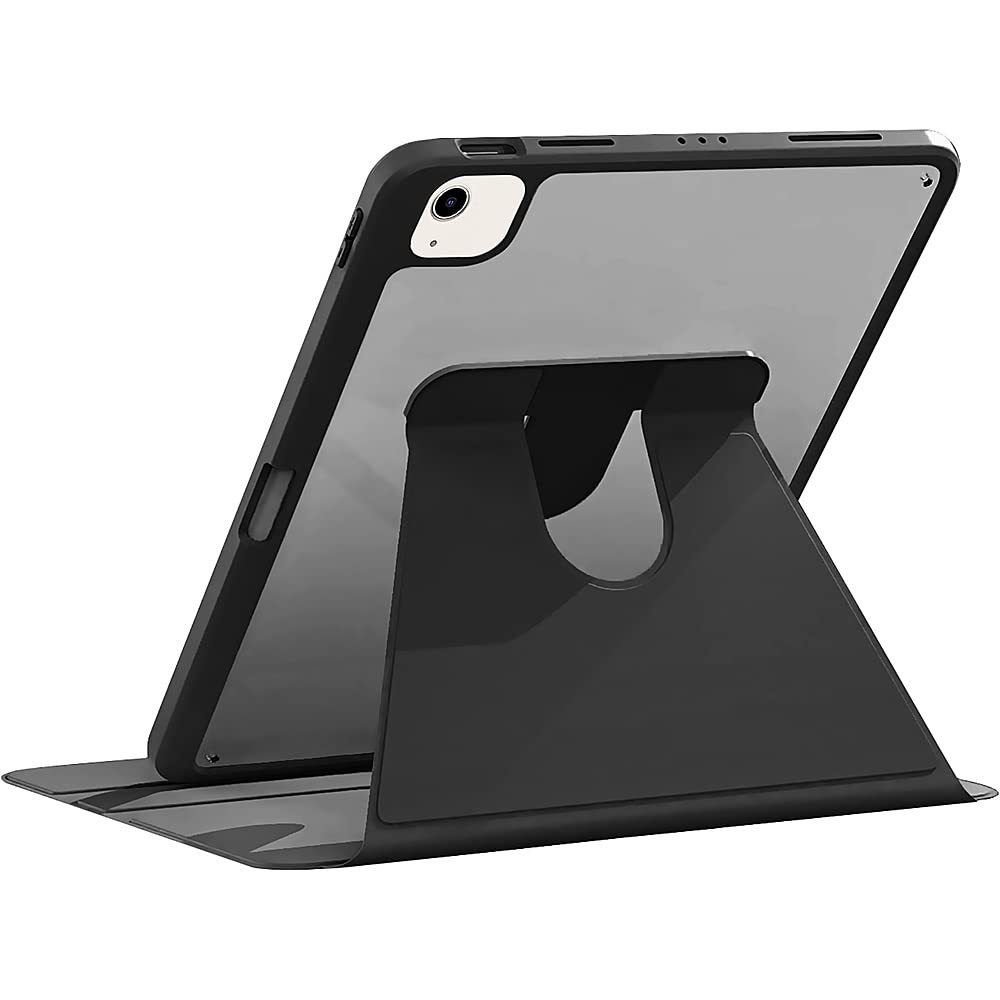 Sahara Venture Series 360° Rotating Protective Case for iPad Air 10.9-inch (4th/5th Gen) & iPad Air 11-inch (M2/M3) - Scorpion Black (TB00246) | Shockproof Stand Cover for Work, Travel & Home Use