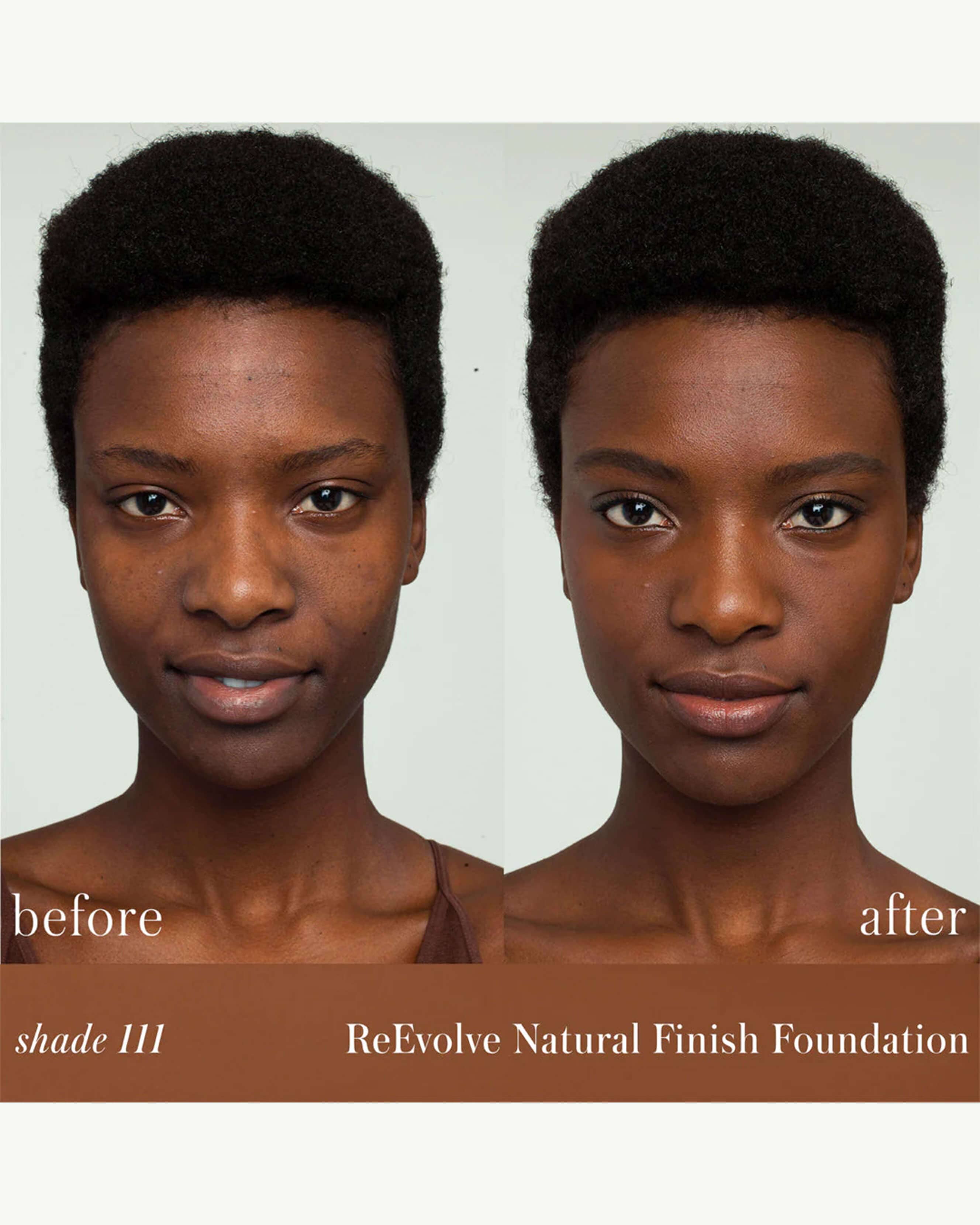 ReEvolve Natural Finish Foundation - Lightweight, Buildable Coverage for Flawless Skin | Vegan & Cruelty-Free Makeup | Perfect for Daily Wear & Special Occasions