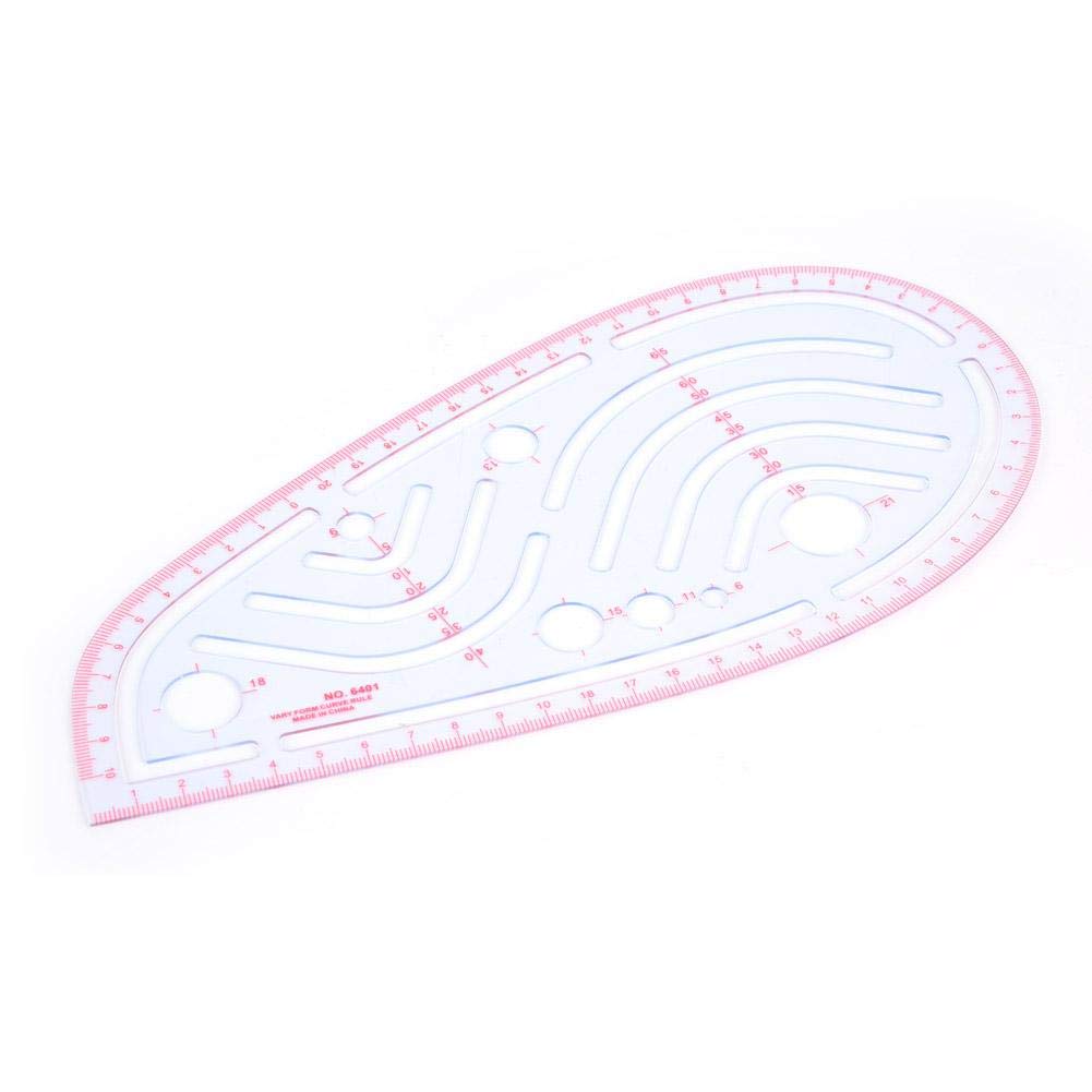 French Curve Ruler Set - Professional Sewing & Pattern Making Tools for Dressmaking, Tailoring, and Fashion Design - Perfect for DIY Clothing, Costume Creation & Fabric Measuring