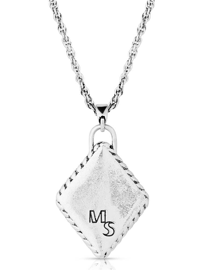 Montana Silversmiths NC6127 Women's High Noon Cobblestone Necklace in Sterling Silver - Perfect for Western Fashion & Cowgirl Style Accessories