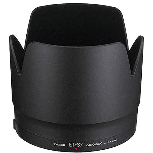 Canon ET-87 Lens Hood for EOS DSLR Cameras - Durable & Lightweight for Outdoor & Travel Photography
