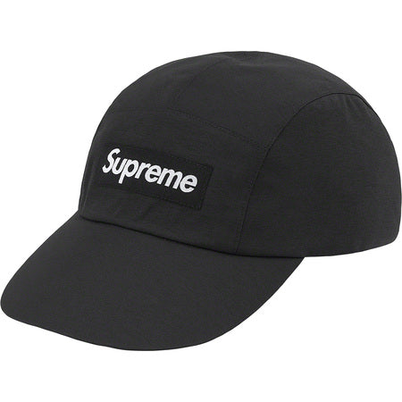 Supreme Gore-Tex Camp Cap - Black Waterproof Hat for Outdoor Adventures & Streetwear Fashion