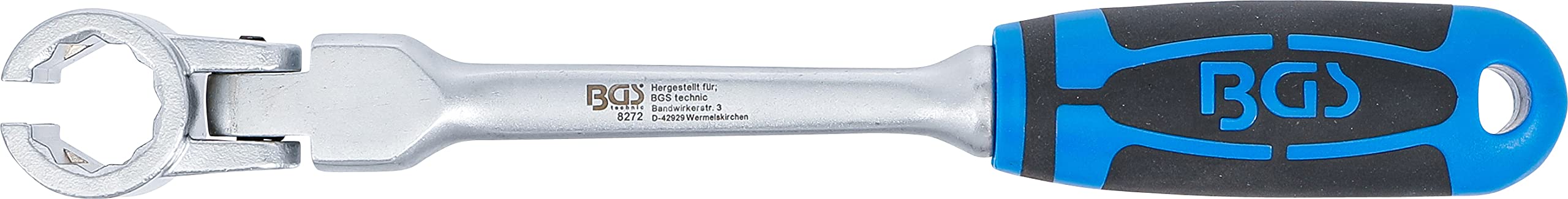 BGS 22mm Oxygen Sensor Wrench (8272) - Professional Automotive Tool for O2 Sensor Removal & Installation - Perfect for Mechanics & DIY Car Repair
