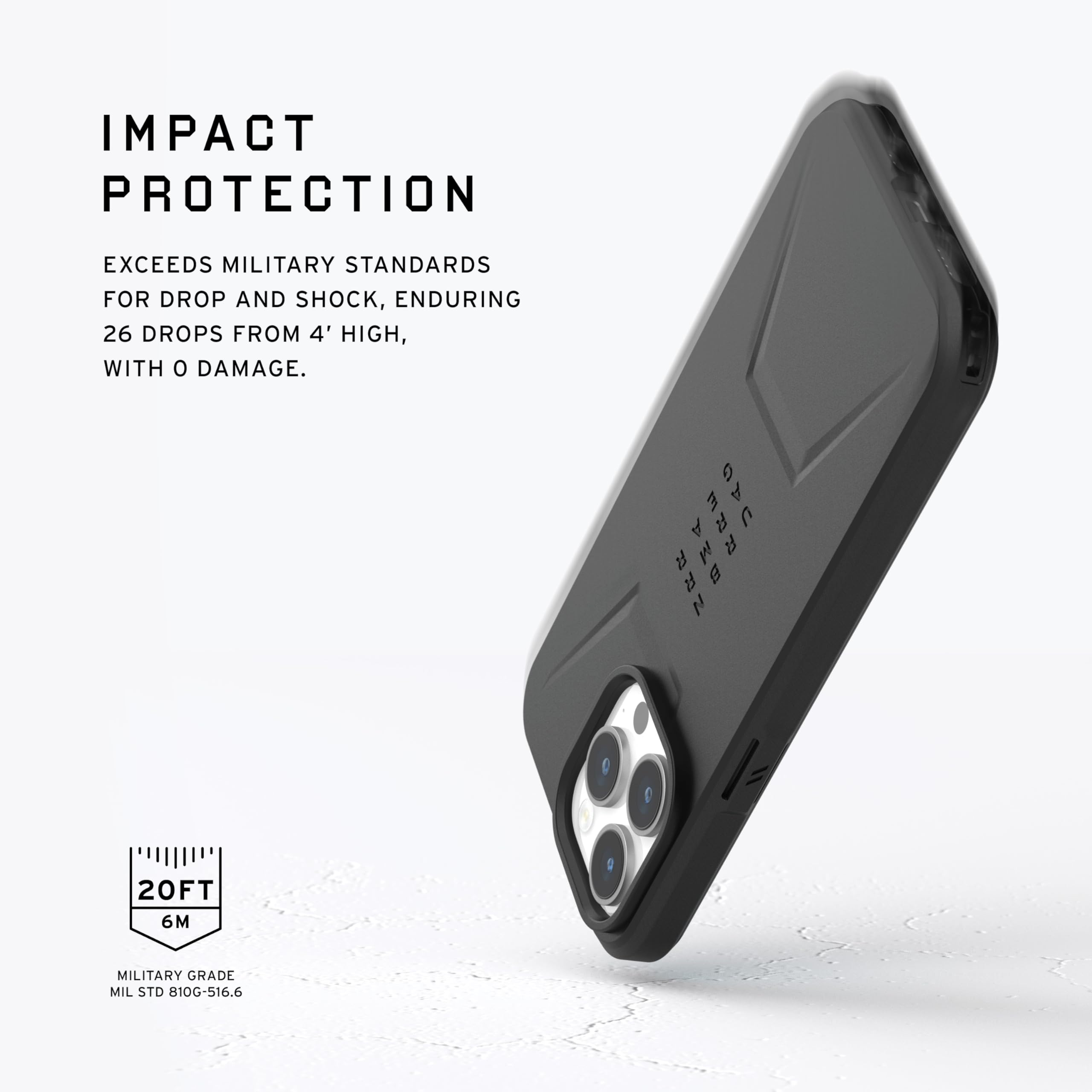 URBAN ARMOR GEAR UAG iPhone 15 Pro Max Case (6.7