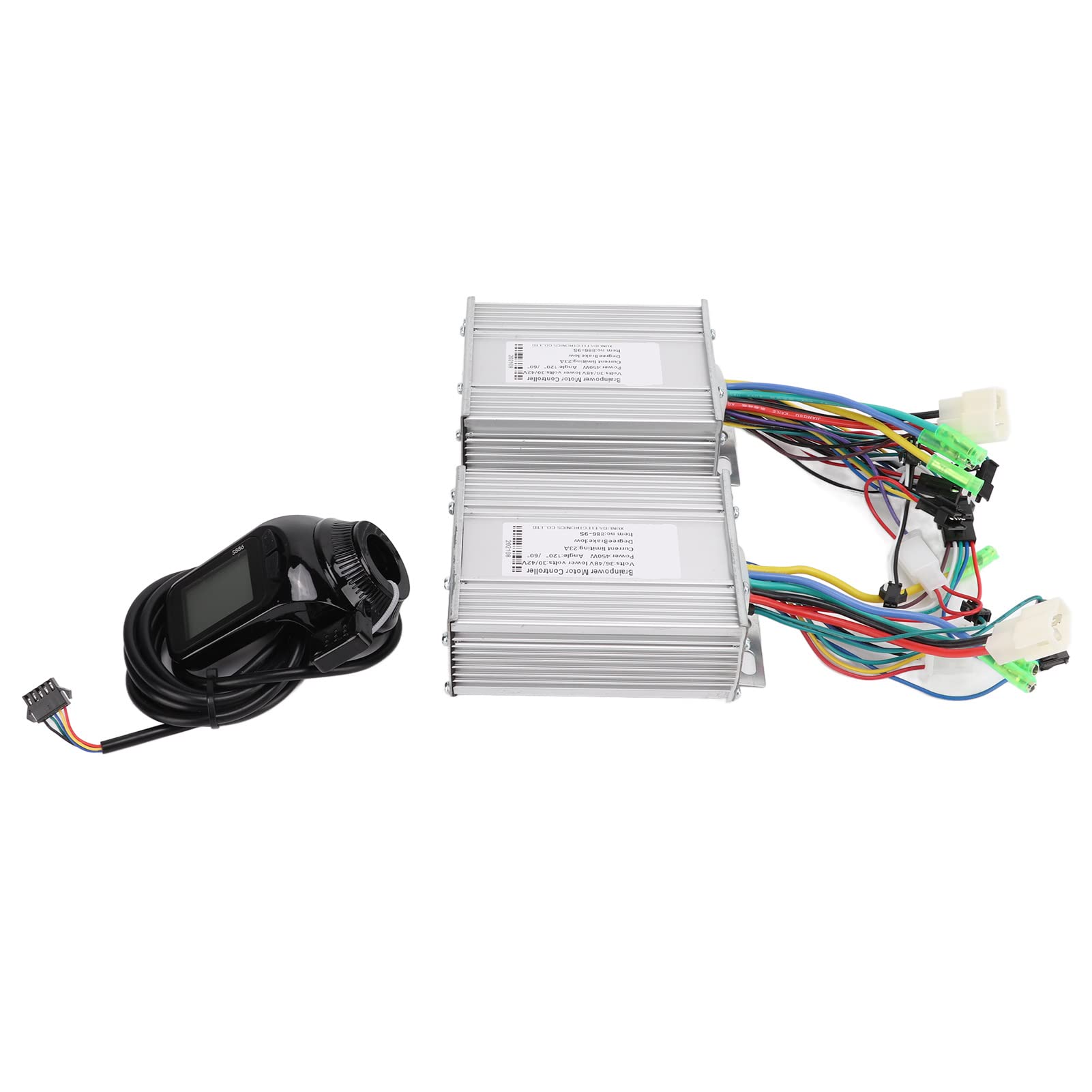 Deryang 450W Brushless Motor Controller with LCD Display for Electric Bikes & Scooters - Perfect for Commuting, Off-Road Adventures, and Urban Transportation