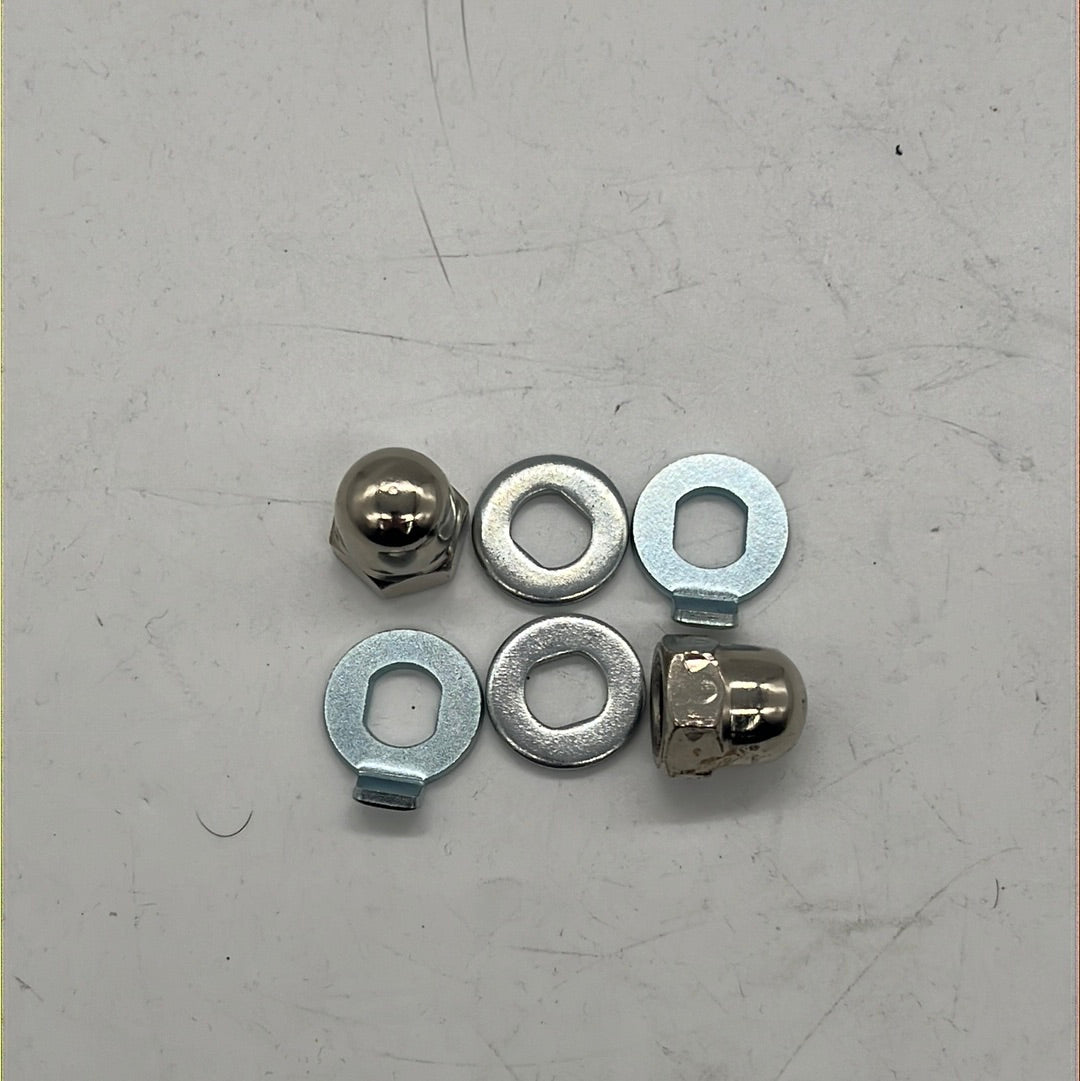 Horizon Rear Wheel Nut and Washer Set - Compatible with Most Car Models - Durable Alloy Steel Construction - Perfect for Wheel Maintenance & Repair - Ideal for DIY Auto Enthusiasts & Professional Mechanics
