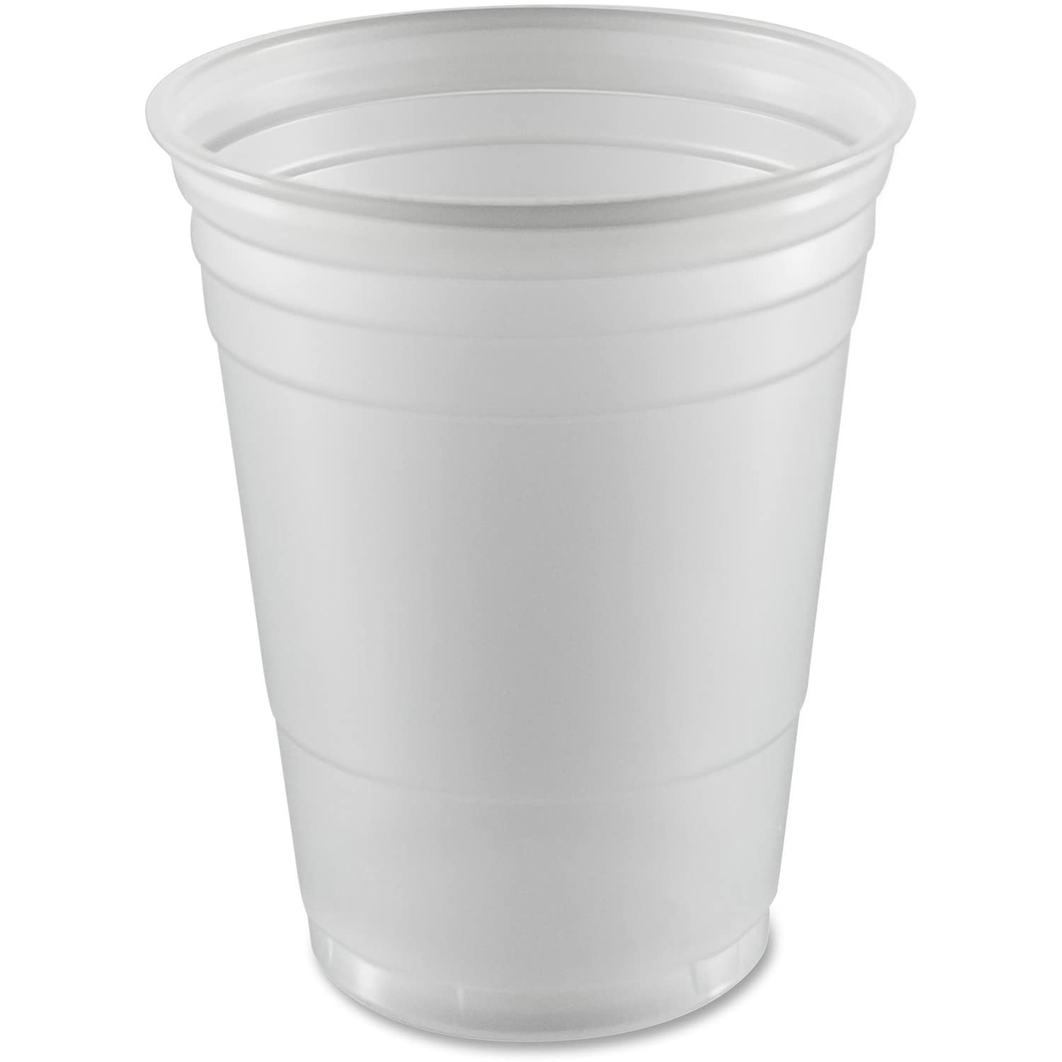 DART 16oz 16K Plastic Cold Cups - 1000 Count Bulk Pack, White (DCCP16) - Perfect for Parties, Events, and Restaurants