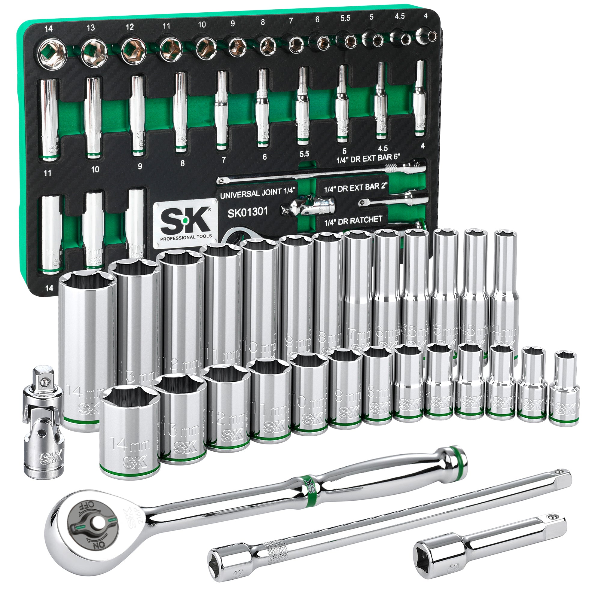 30-Piece 1/4