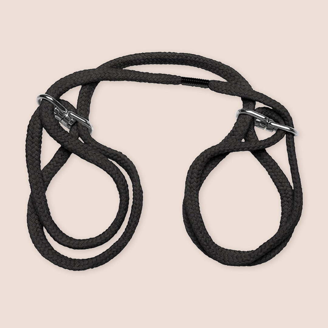 Doc Johnson Japanese Style Bondage Rope - Soft Cotton Restraints for Wrists & Ankles | Perfect for BDSM, Shibari & Sensual Play