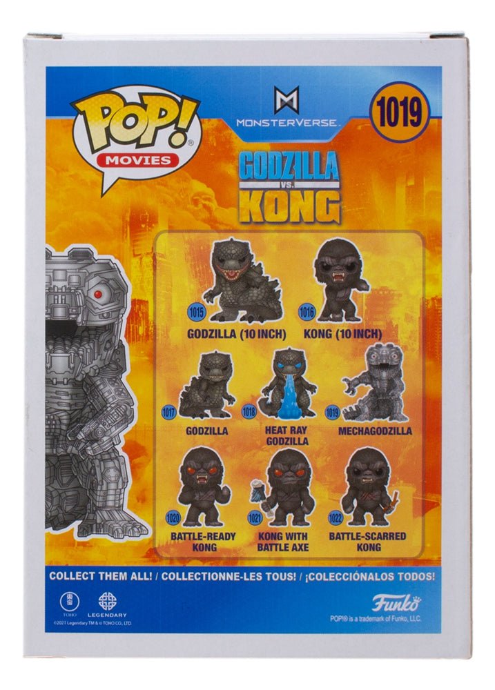 Godzilla vs Kong Mechagodzilla Funko Pop! Vinyl Figure #1019 - Collectible Movie Monster Toy for Display & Gifts