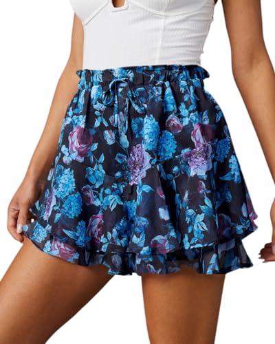 Blue Pink Floral