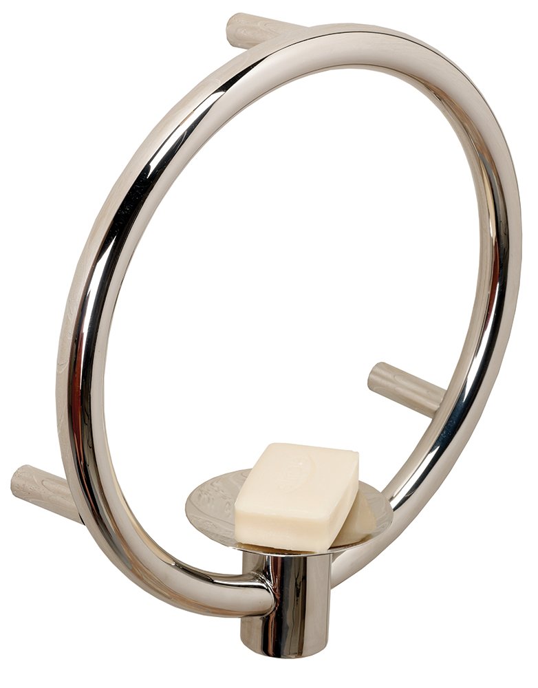 NRS Healthcare Spa Soap Dish with Grab Rail - Non-Slip Bathroom Accessory for Elderly & Disabled - Ideal for Showers, Bathtubs, and Wet Rooms