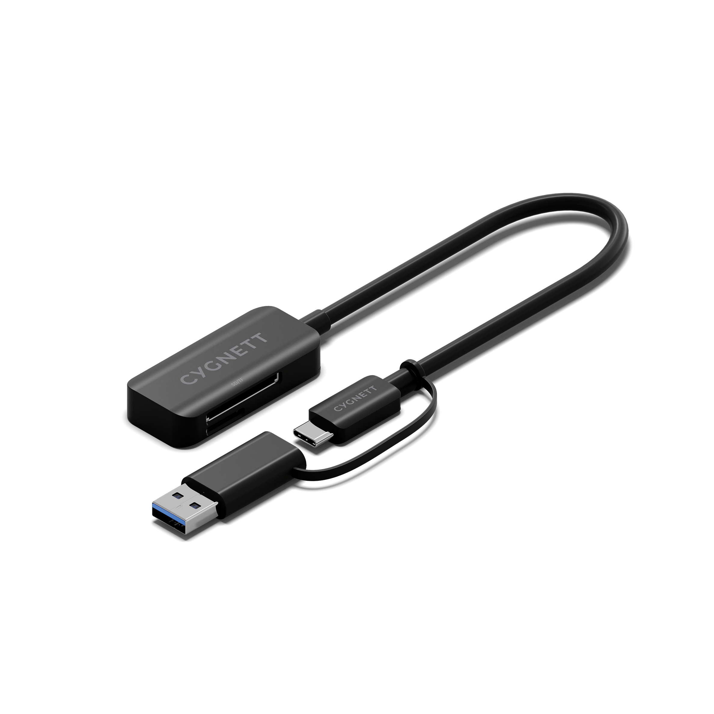 USB C to SD & Micro SD Card Reader Adapter - High Speed Data Transfer for MacBook, iPad Pro, Galaxy - Perfect for Photography, Video Editing & File Backup