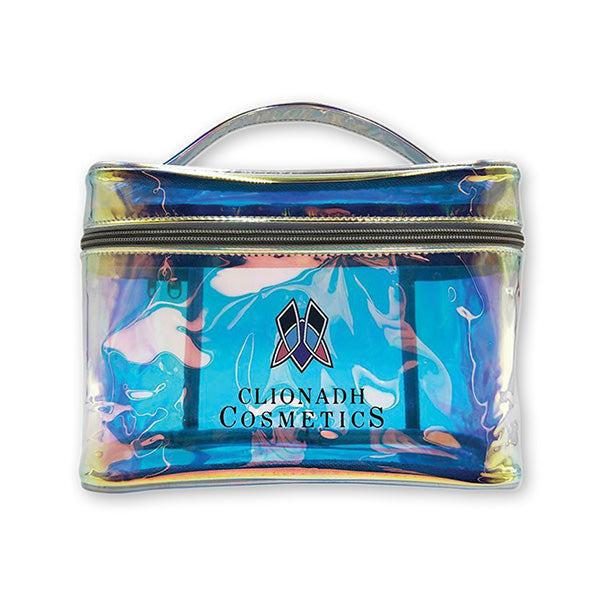 BLEMISHED Rainbow Cosmetic Bag - Waterproof Makeup Pouch for Travel, Gym & Daily Essentials | Cute Organizer for Toiletries & Beauty Products