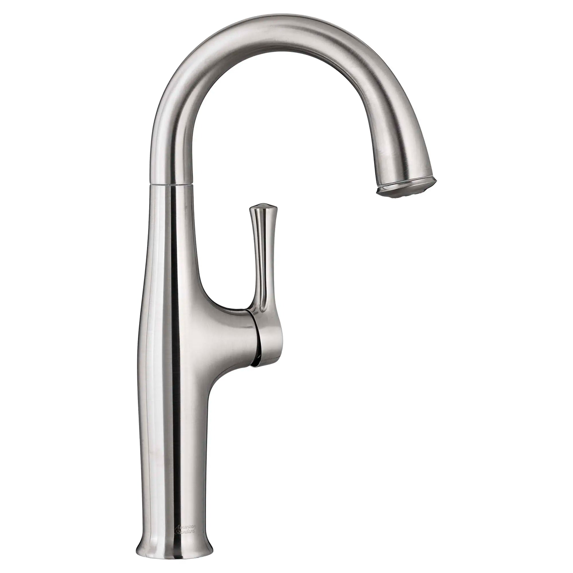Estate® Single Handle Pull Down Bar Faucet - 1.5 GPM/5.7 LPM - Commercial Grade Stainless Steel Kitchen Sink Faucet with High Arc Spout - Perfect for Restaurants, Bars, and Home Kitchens