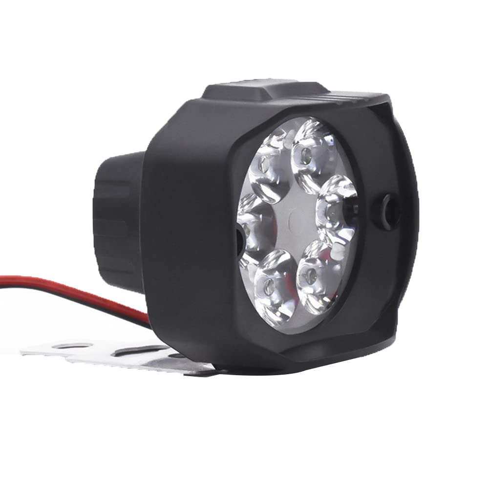 ZCARGEL 6W/9W LED Motorcycle Light Bar - Super Bright Fog & Auxiliary Lights for Off-Road Riding