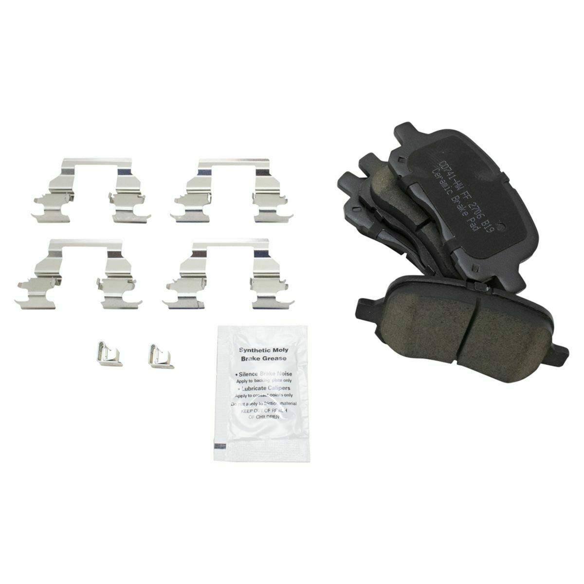 100% New Ceramic Disc Brake Pads & Rotors Kit for Toyota Corolla Prizm | High-Performance Auto Parts | Perfect for City Driving & Daily Commute