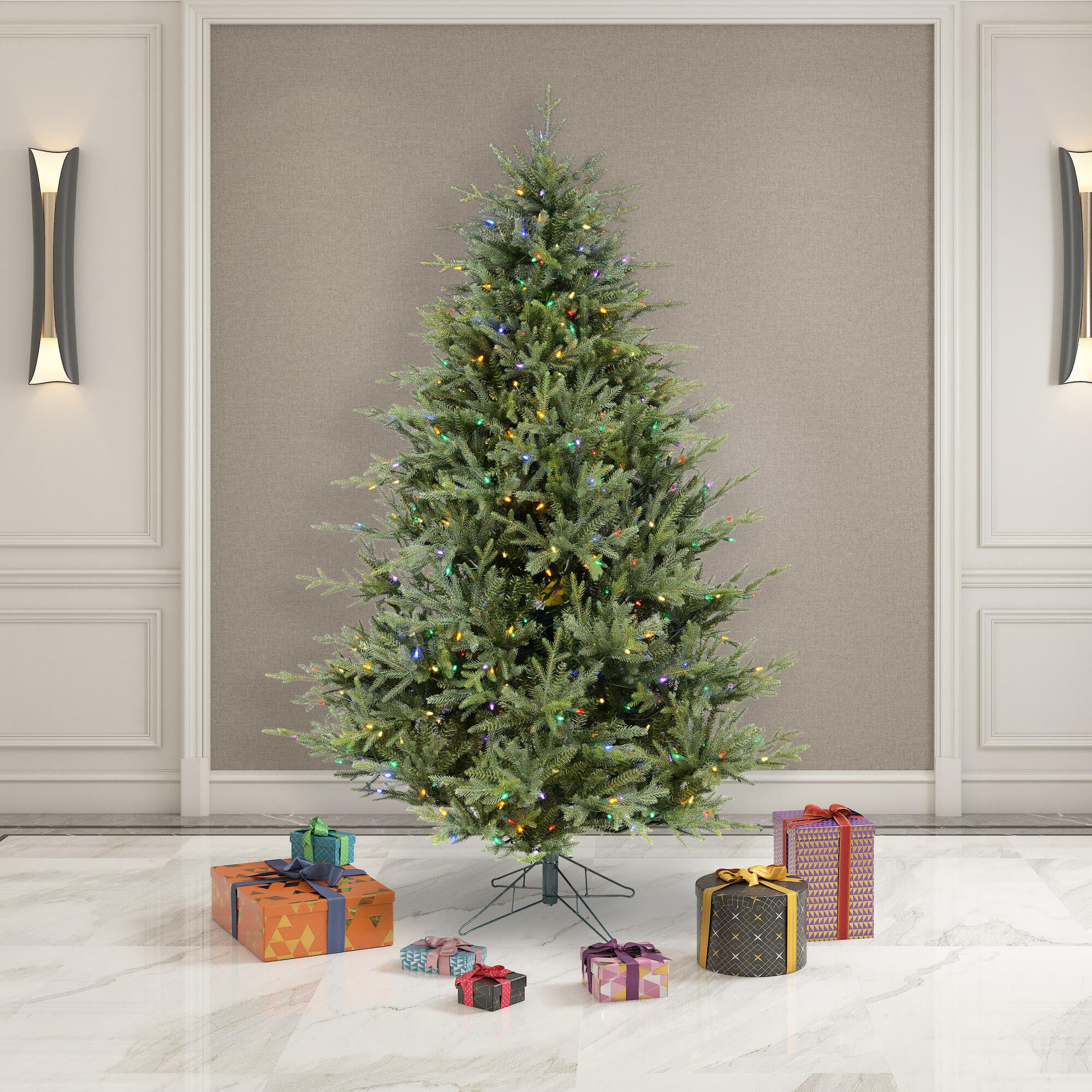 Vickerman 75' LED Christmas Tree with 750 Lights for Holiday Decor