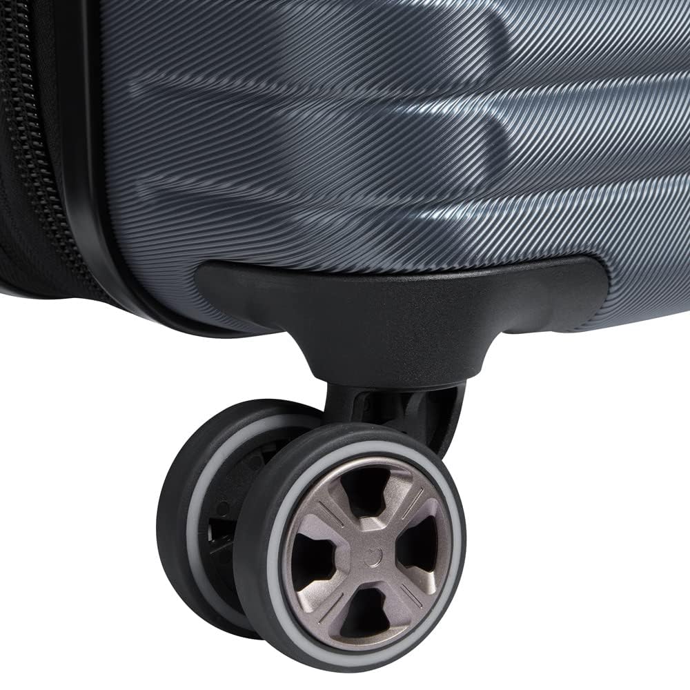 Delsey Paris Cruise 3.0 Expandable Hardside Spinner Wheel Carry-On Luggage 21 Inch - Lightweight Durable Suitcase for Air Travel, Business Trips & Weekend Getaways (Graphite)