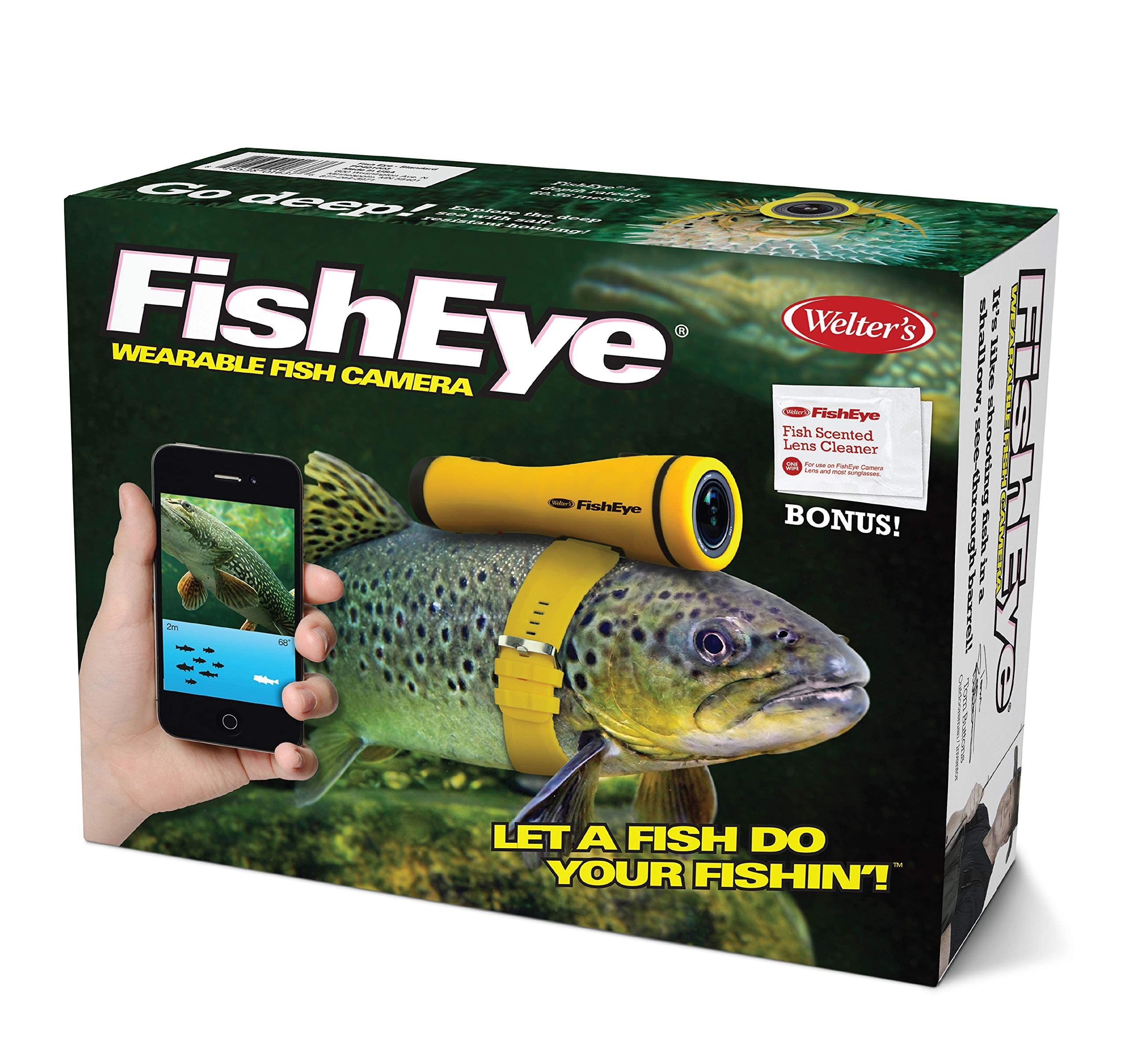 Funny Fish Eye Prank Gift Box - Authentic Prank-O Gag Present Wrapping for Holidays & Birthdays | Novelty Gifting Box for Pranksters | Perfect for Surprise Parties, Office Pranks & April Fools' Day Gags