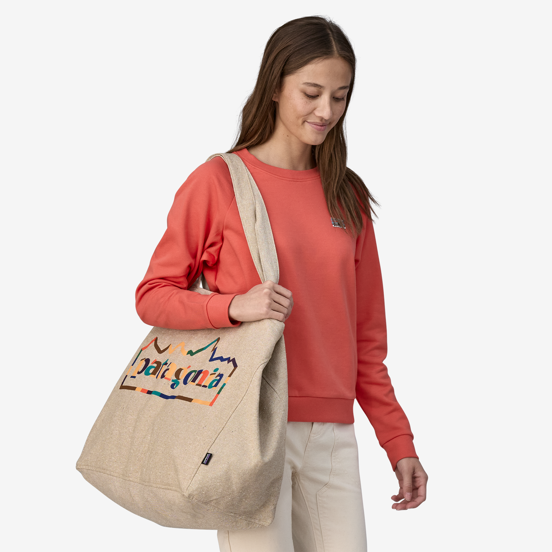Eco-Friendly Recycled Oversized Tote Bag - Large Reusable Shopping Tote for Groceries, Beach, Work & Travel | Sustainable Fashion Accessory