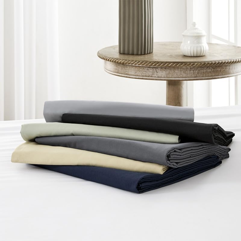 FreshCulture Queen Sheet Set - Ultra Soft Brushed Microfiber Bed Sheets for Queen Size Bed - Deep Pocket 16-18