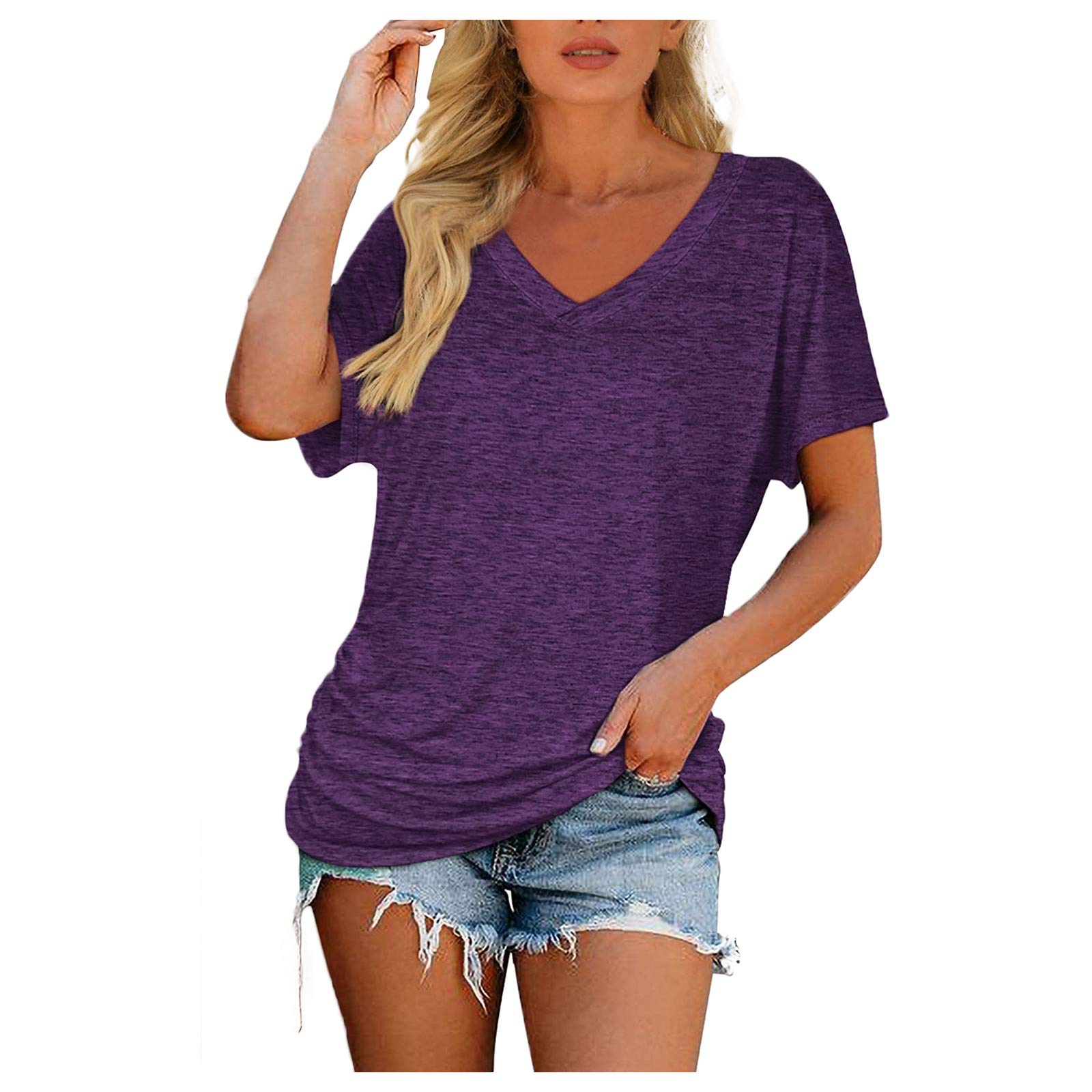 Women's Sexy Sleeveless High Neck Racerback Cropped Tank Top - Trendy Cute Halter Neck Crop Top Vest for Teen Girls (Purple, Medium) | Perfect for Summer Outfits, Gym Wear & Casual Street Style