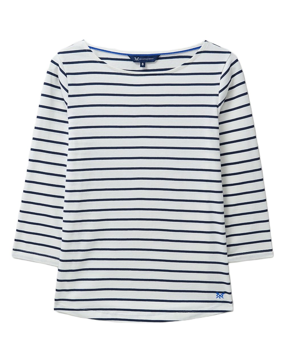 Women's Essential Breton Top - Classic Striped Long Sleeve Shirt for Casual Wear, Work & Weekend Outfits | Crew Clothing
