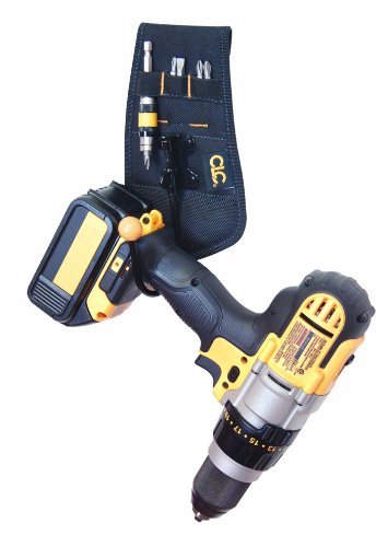 CLC Custom Leathercraft 5024 Cordless Drill Hook 3-Pack - Heavy Duty Tool Belt Accessories for Electricians & Carpenters - Perfect for Job Sites & DIY Projects