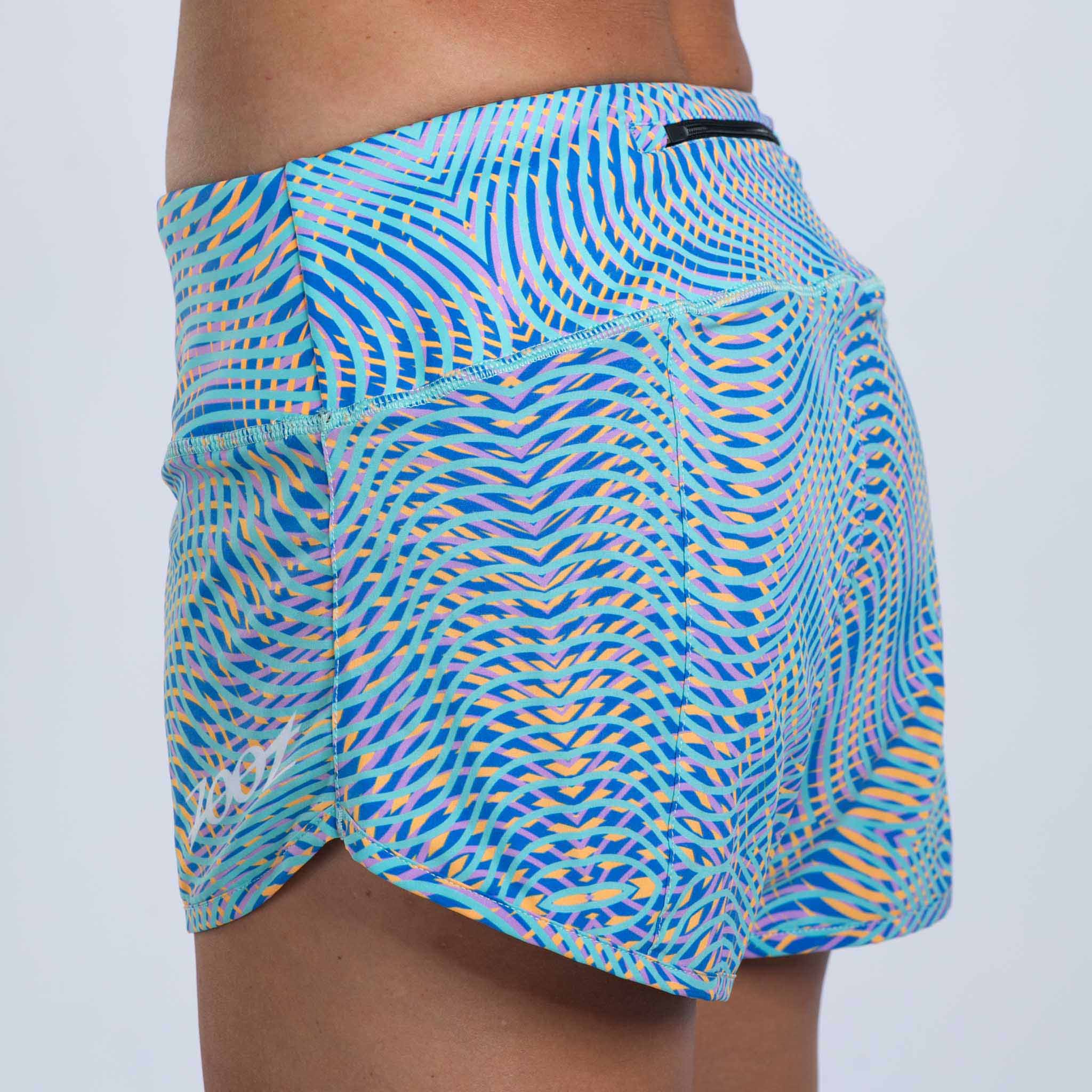 Women's Running Shorts - Limited Edition Koa Blue - Lightweight & Breathable for Workouts, Jogging & Gym