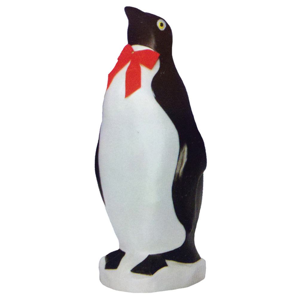 22-Inch Penguin with Bow Tie Blow Mold Christmas Decoration - Outdoor Holiday Yard Decor for Xmas Party & Winter Festival