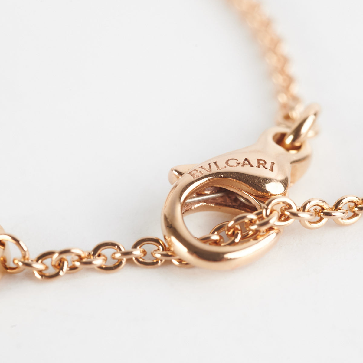 Bvlgari Zero1 Necklace in Two-Tone Rose Gold - Elegant Jewelry for Women, Perfect for Parties & Special Occasions